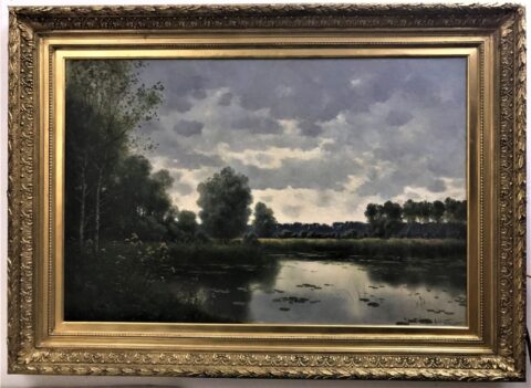 Armand Guery - Evening At The Lakeside