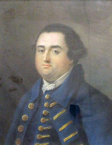 A Pastel Of A Naval Officer