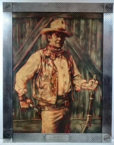 'THE DUKE' JOHN WAYNE FROM LIFE PIETRO PSAIER.