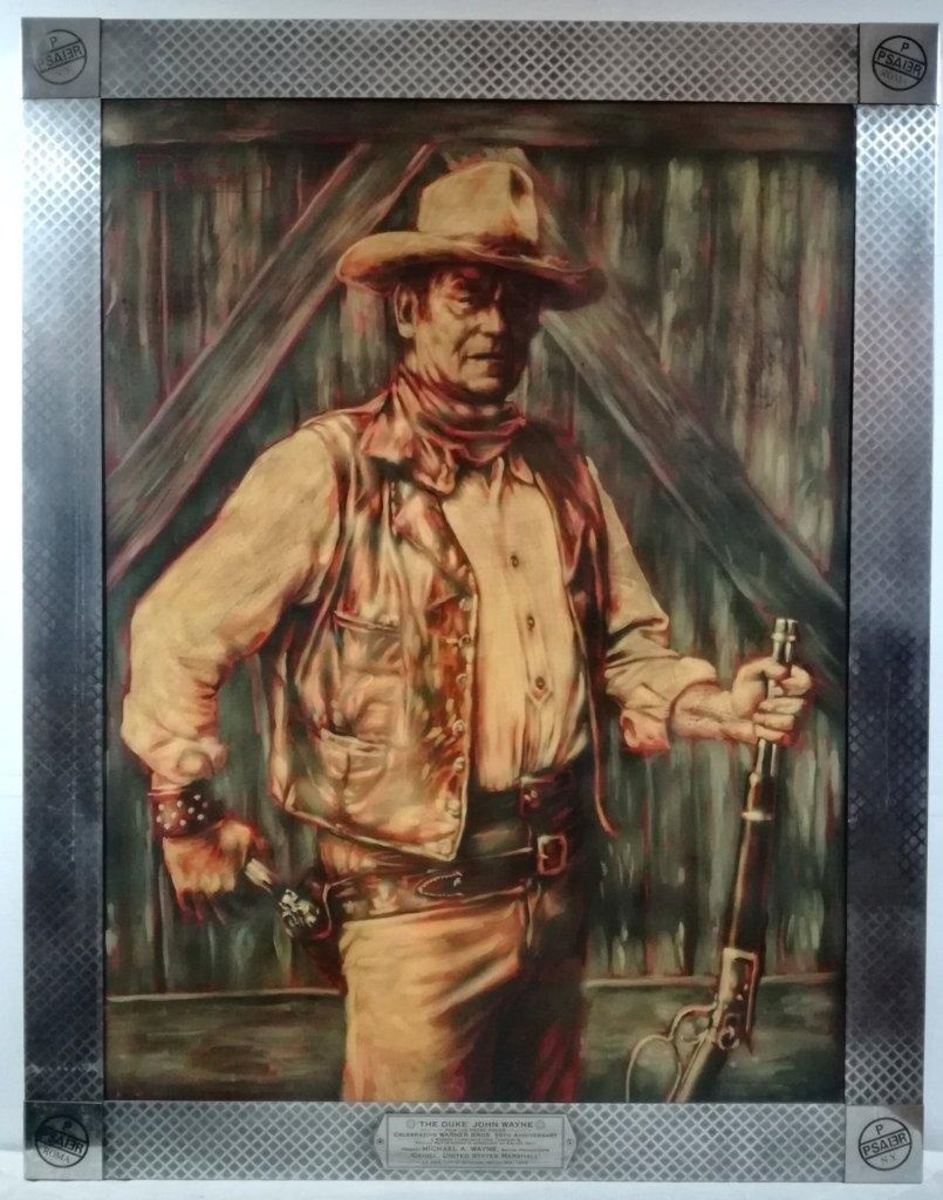 'THE DUKE' JOHN WAYNE FROM LIFE PIETRO PSAIER.