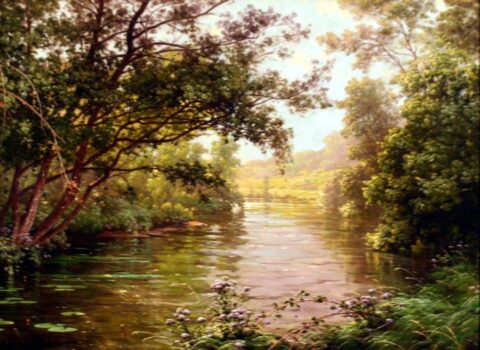 A Wooded River Landscape