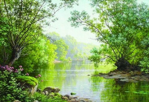 A Gentle Bend In The River