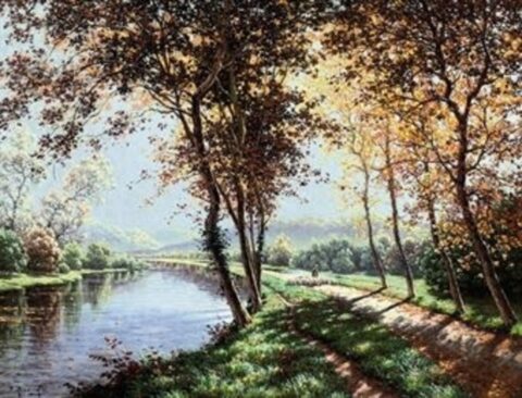 An Autumn Day By The River