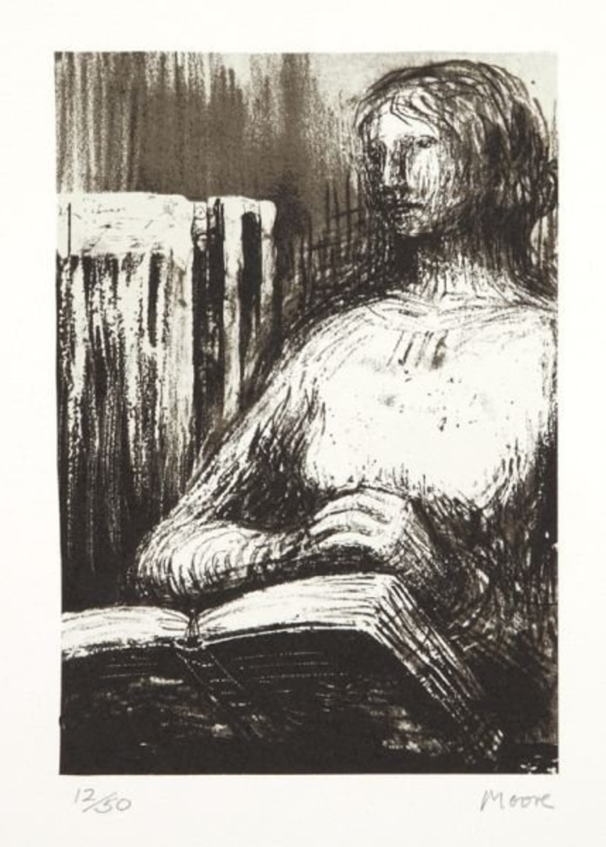 Woman with Book