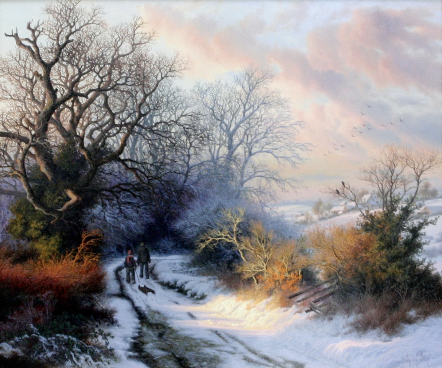 The Last Glow of the Day