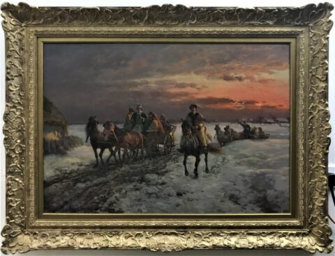 Fritz Van De Venne - The Joyful Ride Home
