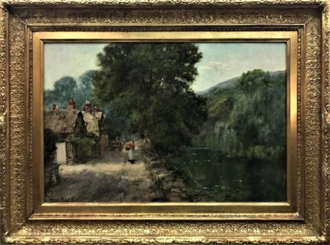 Henry John Yeend King - By The Riverside