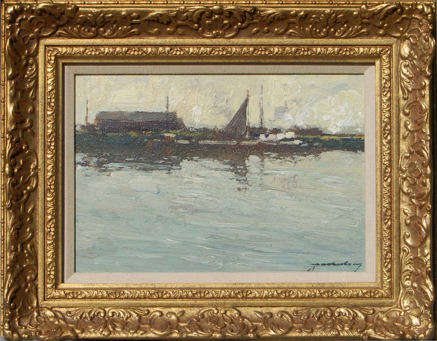 Boats on the Schelde