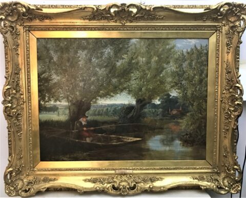 Waiting For A Bite - Isaac Walton Fishing