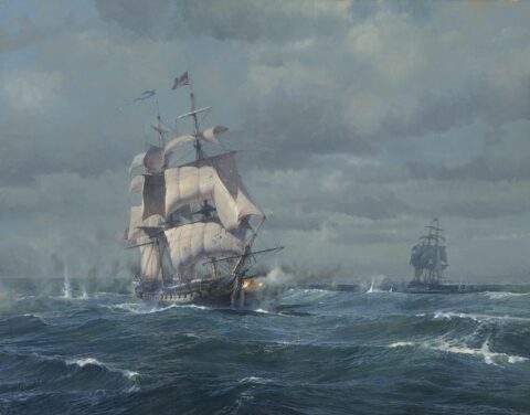 USS United States vs HMS Macedonian