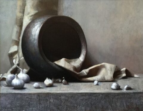 Still Life Study with Pot
