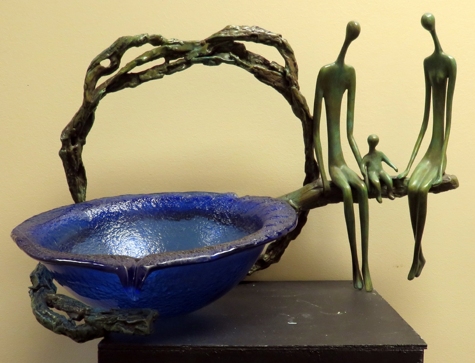 Couple with Child and Glass Bowl, 1/1