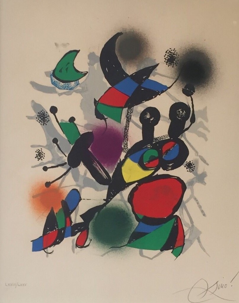 Miro - Untitled (Lithographe IIII) Edition LXVIII/LXXX (68 of 80)